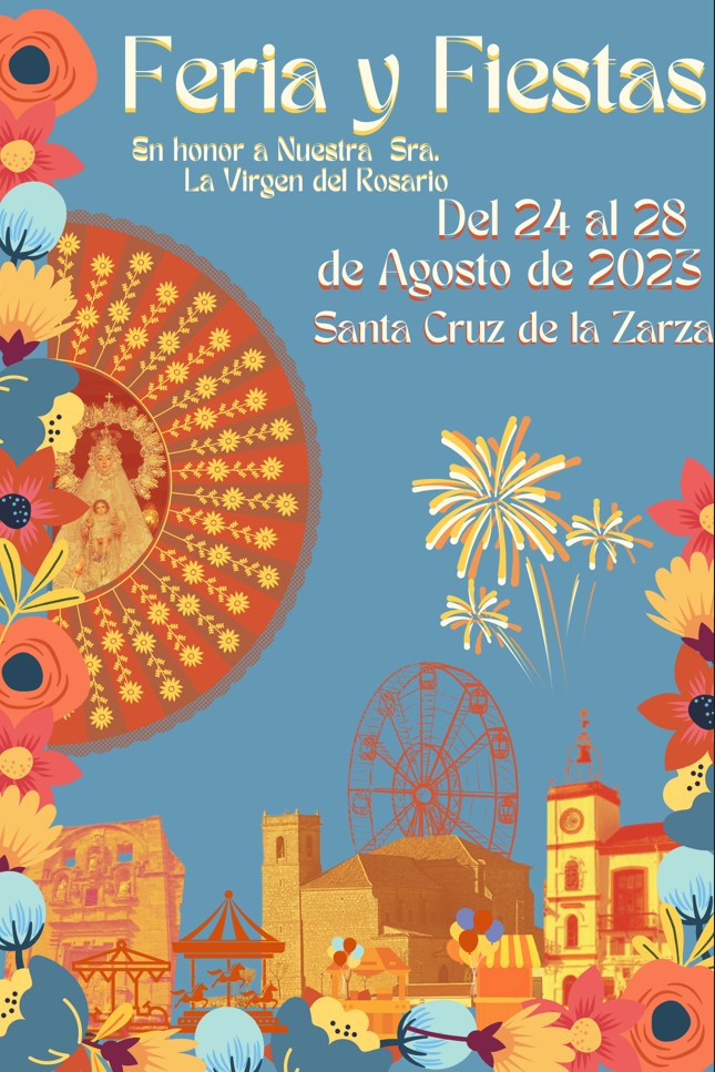 Fiestas patronales en honor a Nuestra Señora del Rosario 2023 Santa Cruz de la Zarza